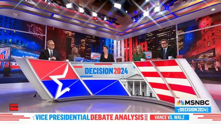 Rachel Maddow Says JD Vance Was ‘Polished and Very Slick,’ but ‘Tim Walz Beat Him’ at VP Debate