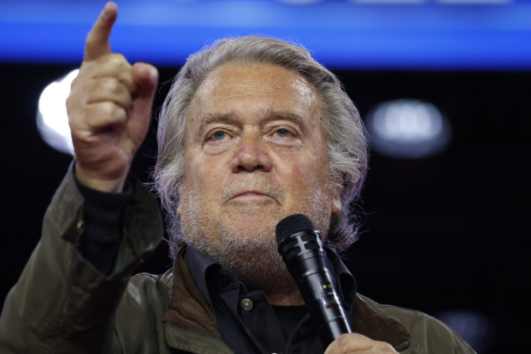 Steve Bannon Retribution Republicans Trump MAGA Prison