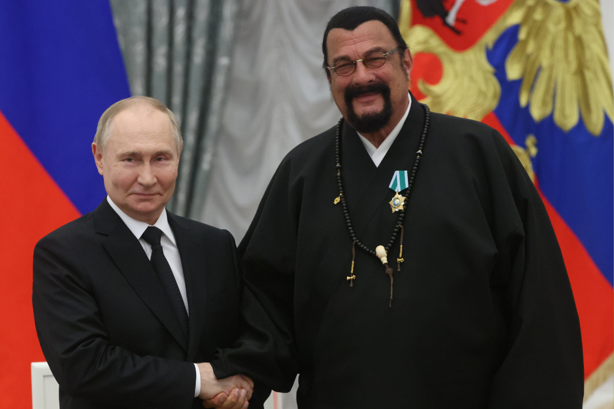 Steven Seagal Vladimir Putin