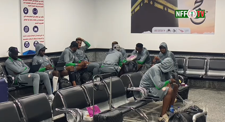 Super Eagles Diverted to Remote Airport in Libya, Stranded for Hours