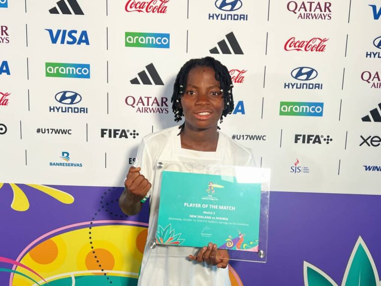 Taiwo Afolabi Delighted With Player of the Match Award Following Victory Over New Zealand