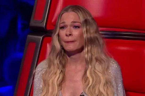 The Voice UK judge LeAnn Rimes breaks down in tears over emotional performance