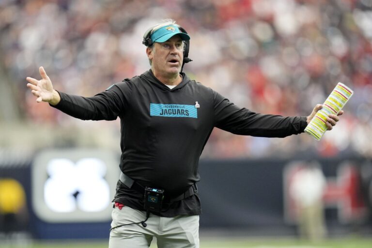 Under fire Doug Pederson has one game to save his job after Jaguars’ horror show vs Bears – if he even makes it that far