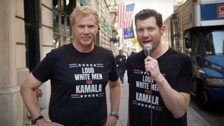 Will Ferrell Joins ‘Billy on the Street’ to Represent ‘Loud White Men for Kamala’