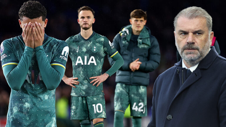 ‘Worst ever defeat’ – Ange Postecoglou says Tottenham have mentality problem as unwanted record set