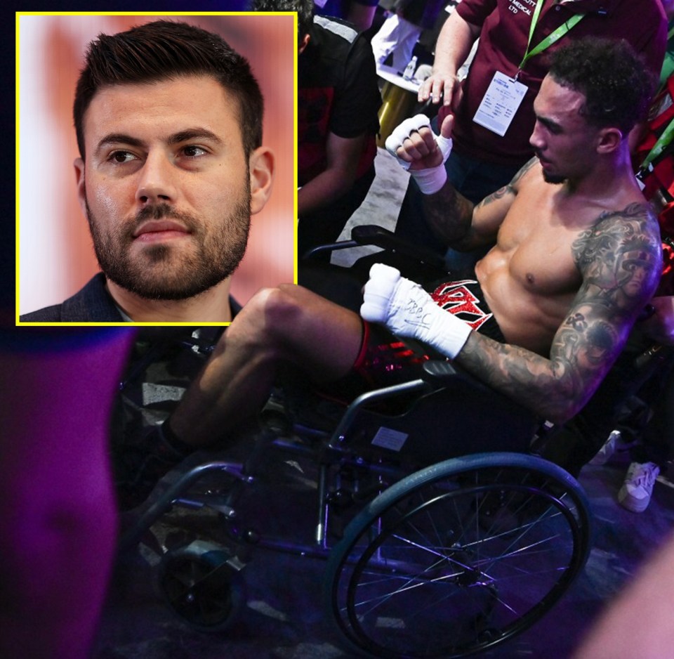 Whittaker left the ring in a wheelchair, and Shalom believes he will be back in 2025