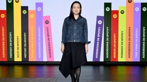 Min Jin Lee attends The Future of Audiobooks Event with Spotify 2023