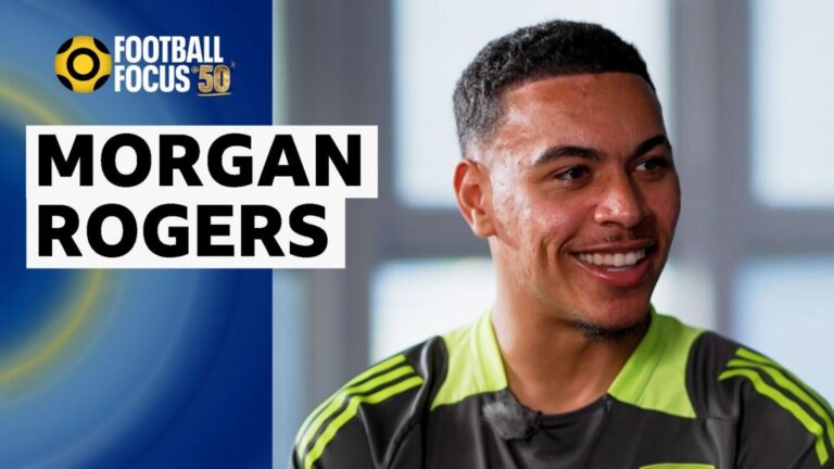 Aston Villa’s Morgan Rogers on Premier League, England & Champions League football