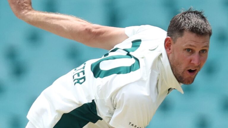 Beau Webster, Tasmania, Sheffield Shield cricket (Getty Images)