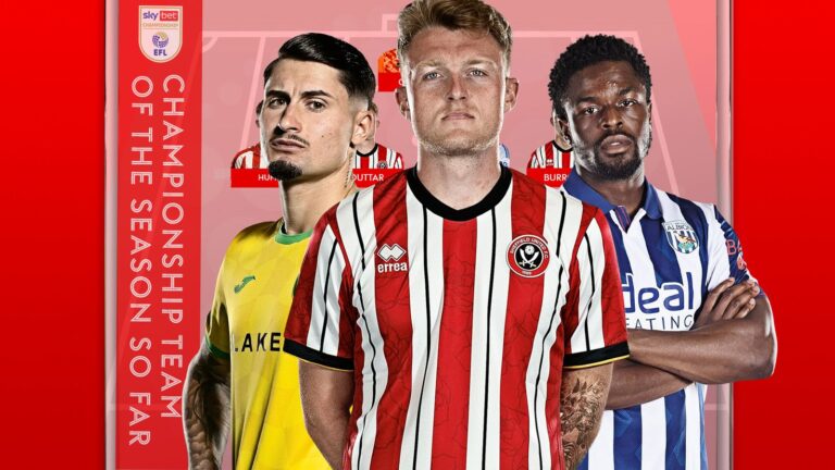 Championship Team of the Season so far: Sheffield United dominate with Norwich’s Borja Sainz the star | Football News