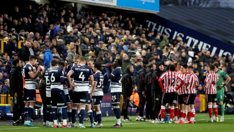 Championship clash suspended as players leave pitch due to two medical emergencies