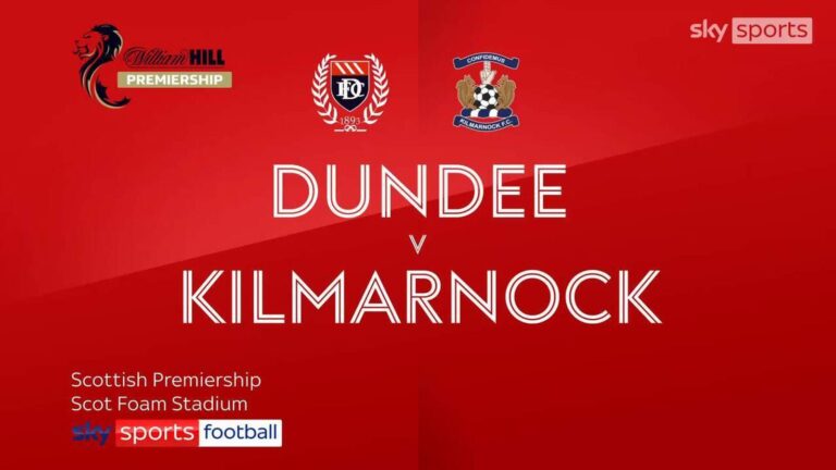 Dundee 3-2 Kilmarnock