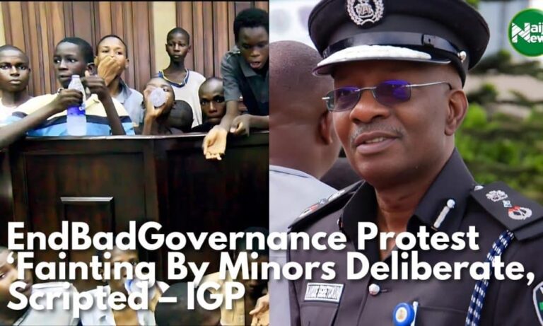 #EndBadGovernance: Fainting By Minors Deliberate, Scripted – Police