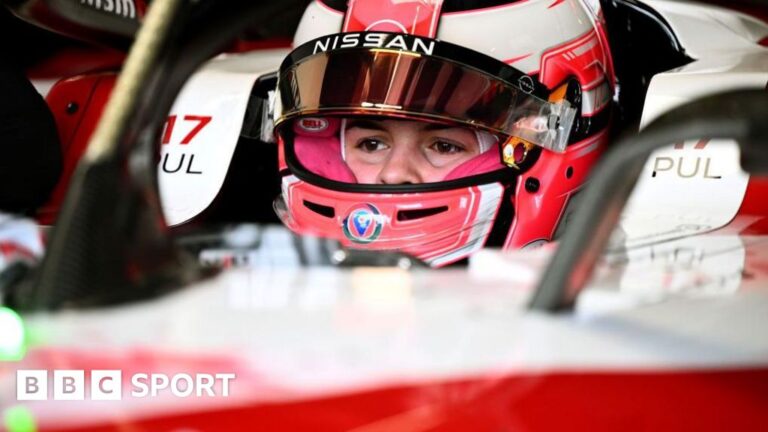 Formula E testing: Briton Abbi Pulling fastest in all-female session