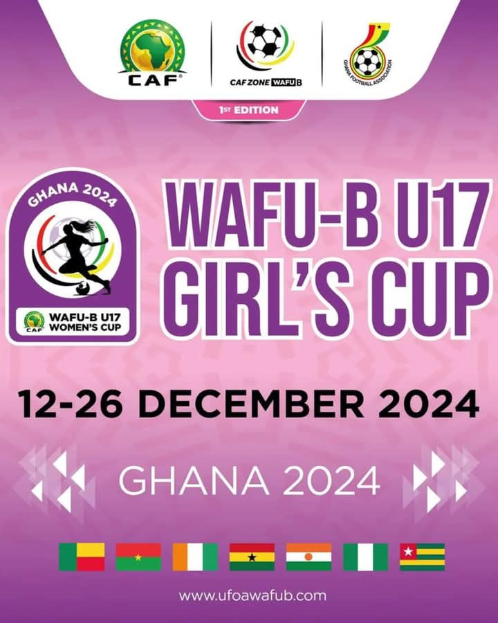 Ghana To Host Maiden WAFU B U17 Girls Championship, Draws To Hold On Friday