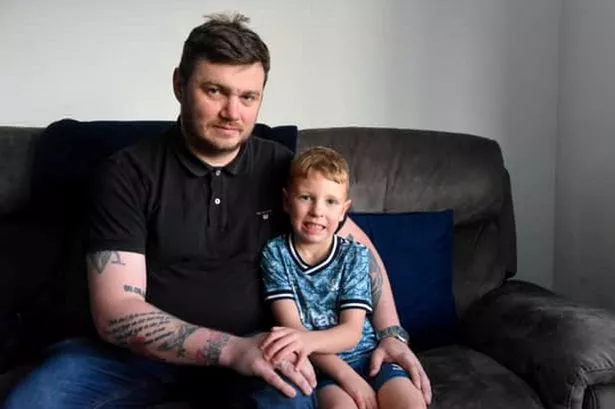 Hero son, 5, makes split-second decision after dad suffers seizure in bed