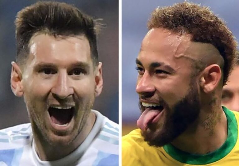 Messi and Neymar