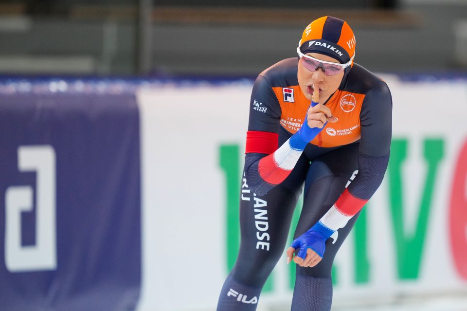 Leerdam is a six-time World Champion in speedskating