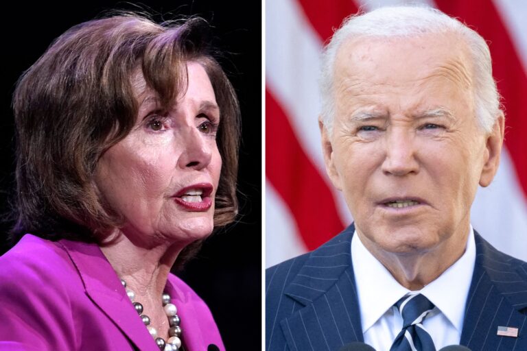 Nancy Pelosi and Joe Biden