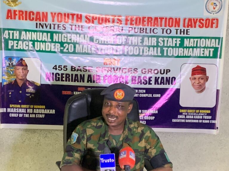 Nigeria Air Force Boosting Non-Kinetic Approach For Promoting Peace Through Sports