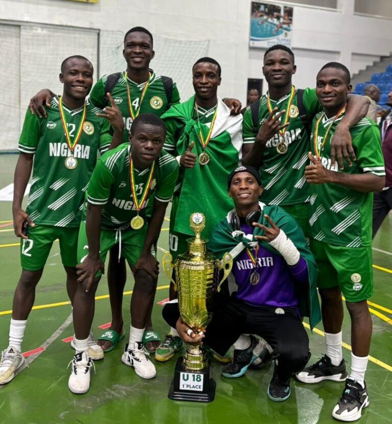 Nigeria’s U-18 Handball Team Retains IHF Africa Continental Title