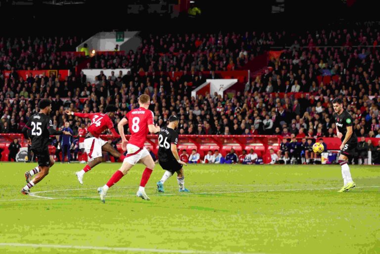 Ola Aina’s stunning strike helps Nottingham Forest equal 25-year-old record in victory over West Ham United