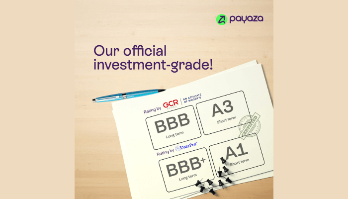 Payaza Earns Investment-Grade Rating: A New Era of Growth and Opportunity!