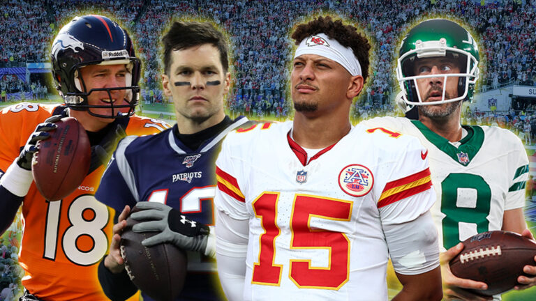 Ranking the top 10 NFL quarterbacks of all time, as Patrick Mahomes cracks the list and Caleb Williams waits for No. 1 draft pick