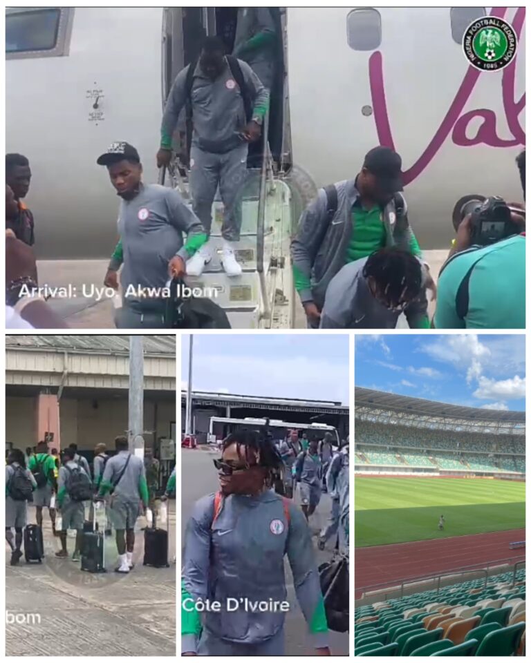 Report: Super Eagles Return to Uyo for Final AFCON Qualifier Amid Stadium Shutdown Threat