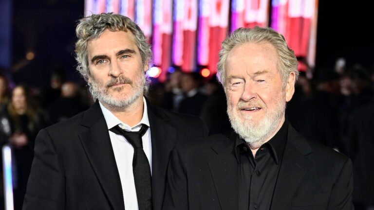 Ridley Scott Had to Talk Joaquin Phoenix Out of Quitting ‘Gladiator’