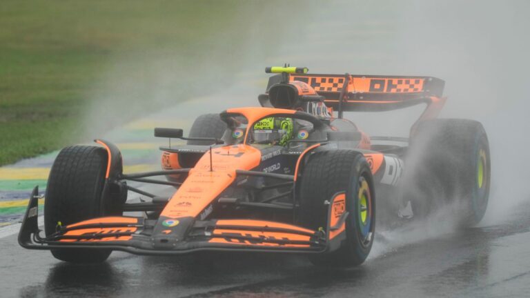 Sao Paulo GP: Lando Norris on pole, Max Verstappen eliminated early after five crashes in dramatic Brazil Qualifying | F1 News