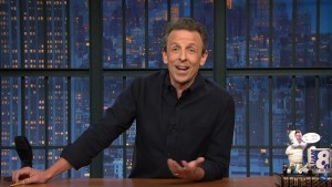 Seth Meyers comments on Trump's election victory