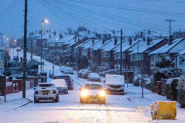 Snow hits Britain as huge multi-hazard Storm Bert batters UK with ice, wind and rain