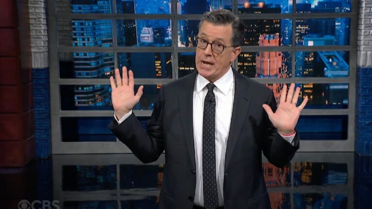 Stephen Colbert Recommends Alternative to Anger After Election