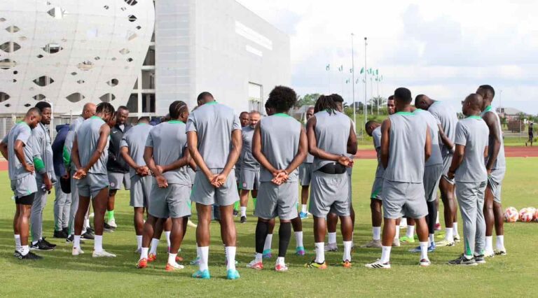 super eagles training