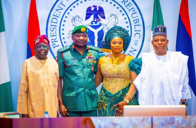 Tinubu Decorates Acting Chief of Army Staff as Three-Star General, Assures Nigerians Of Better Days Ahead