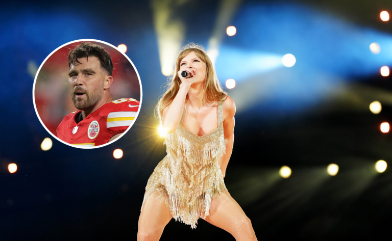 Taylor Swift and Travis Kelce