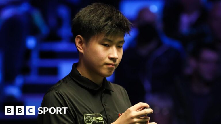 Zhao Xintong admits ‘little mistake’ after returning from 20-month ban