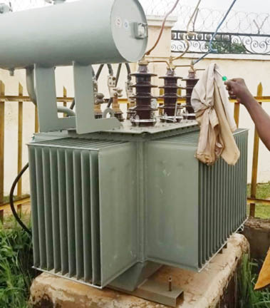 Newly installed transformer vandalised and looted in Jos