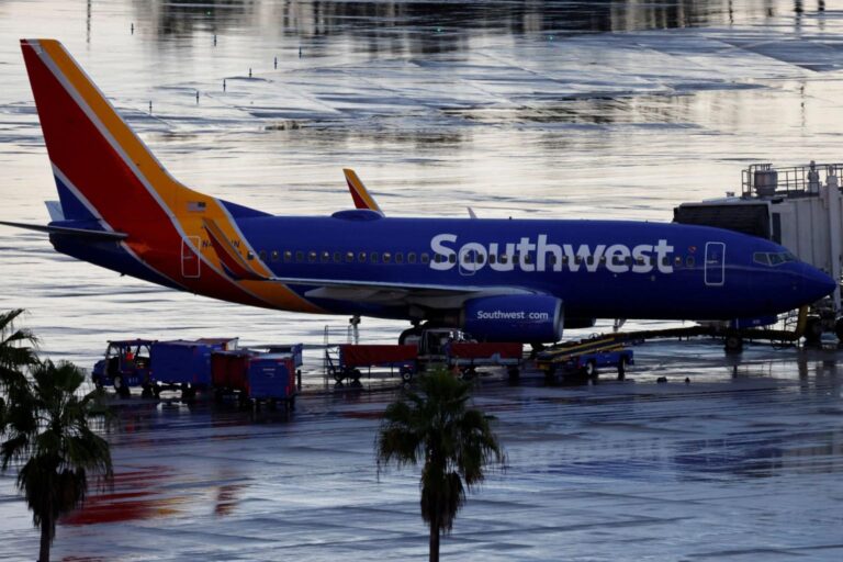 Southwest airline plane struck by gunfire in US