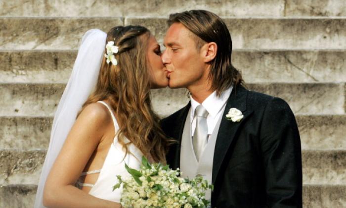 The 'Italian Beckhams' tied the knot live on TV in 2005 but separated two years ago