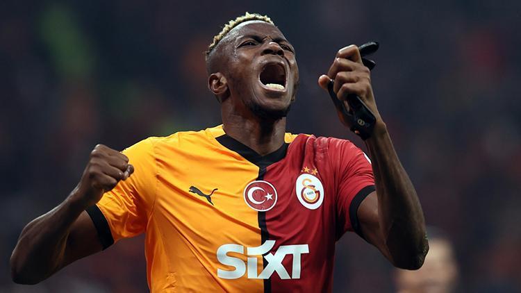 Victor Osimhen’s stunning header against Besiktas shatters Galatasaray record set by ex-Lyon star